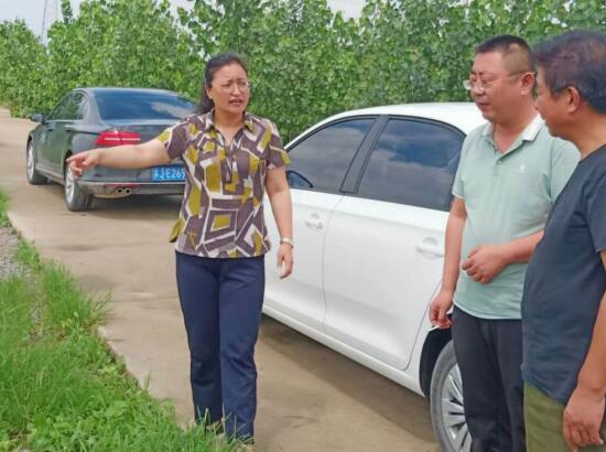 濱?？h天場鎮(zhèn)一線巡查壓實防汛責任