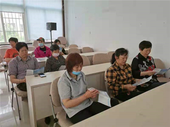 潤康苑社區(qū)結合安全生產(chǎn)月開展防災減災宣傳活動